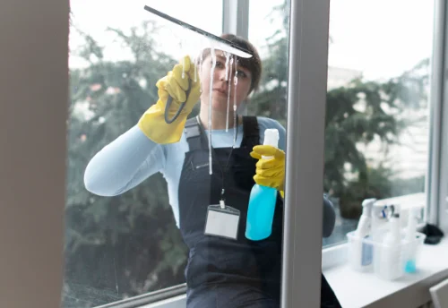Nettoyage de vitres intérieures et extérieures à Aureille